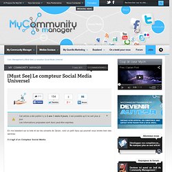 [Must See] Le compteur Social Media Universel