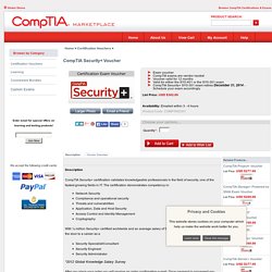 CompTIA Security+ Voucher