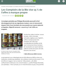 Les Comptoirs de la Bio vise 15 % de l’offre à marque propre / Vie des enseignes