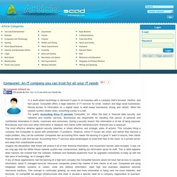 Accounting Firms IT Consulting