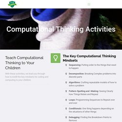 Computational Thinking Activities – STEM Family
