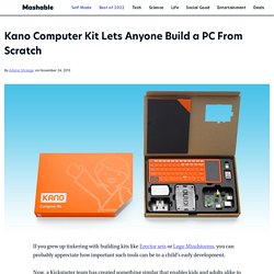 Kano Computer Kit Lets Anyone Build a PC From Scratch
