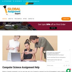 Computer Assignment Help by Expert in Australia - USA - UK