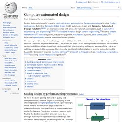 Computer-automated design
