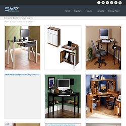 Computer Desks For Small Spaces - she777.com