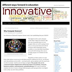 different ways forward in education