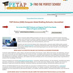 TOP Online (CAD) Computer Aided Drafting Schools