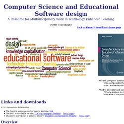 Computer Science and Educational Software design