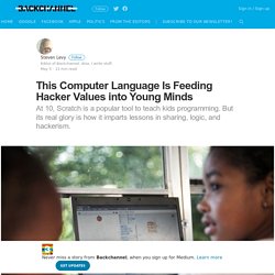 This Computer Language Is Feeding Hacker Values into Young Minds