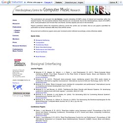 Computer Music Research