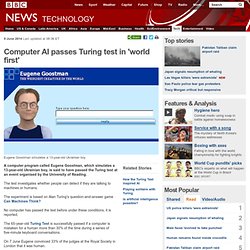 Computer passes Turing test