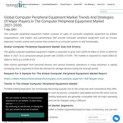 Global Computer Peripheral Equipment Market Data And Industry Growth Analysis