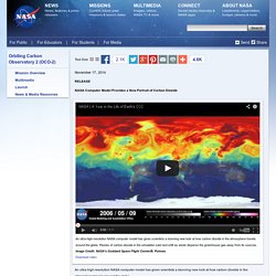 Computer Model Provides a New Portrait of Carbon Dioxide