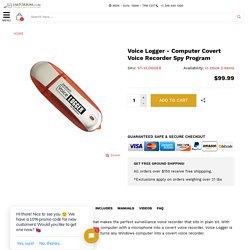 Covert voice recorder Houston