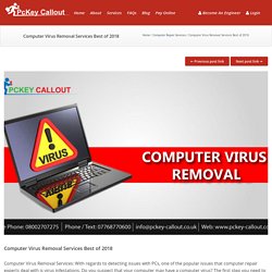 Computer Virus Removal Services Best of 2018 - PcKey Callout Blog