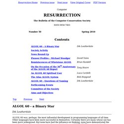 Computer Resurrection Issue 50