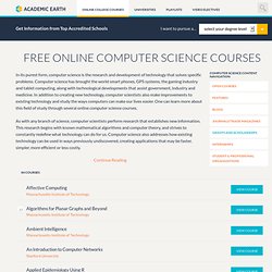 computer science courses acadimic stades pearltrees