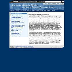 Computer Security Division - Computer Security Resource Center