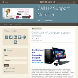 Get Instant HP Computer Support Services