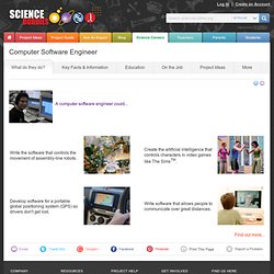 Science Careers: Computer Software Engineer