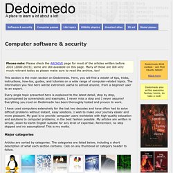 Computer software & security