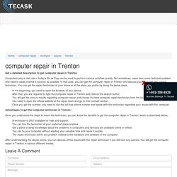 Computer repair in trenton mi