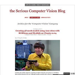 the Serious Computer Vision Blog