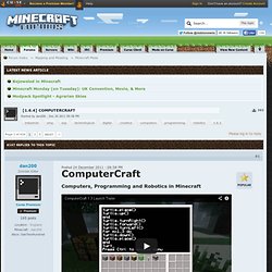 4.2] ComputerCraft 1.46 - Now in Color!