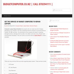 Get The Services of Budget Computers to Repair Laptops
