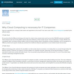 Why Cloud Computing is necessary for IT Companies: cloudsyntrix