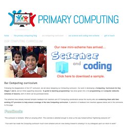 A Computing curriculum