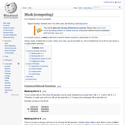 Mask (computing)