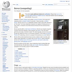 Server (computing)