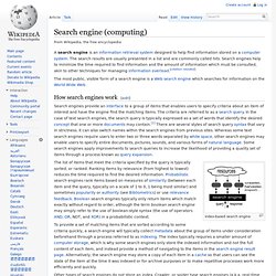 Search engine (computing)