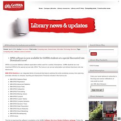 Computing news « Griffith Library Blog