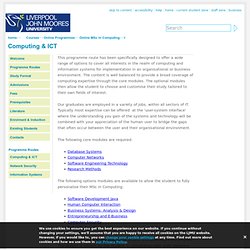 Computing &amp; ICT