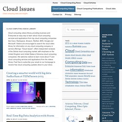 Looking for cloud computing videos?