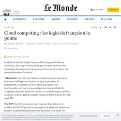 Cloud computing : les logiciels français à la pointe