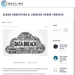 Cloud Computing & Lurking Cyber Threats - Cynexlink