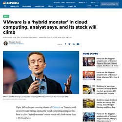 VMware is a hybrid cloud computing 'monster,' Piper Jaffray says
