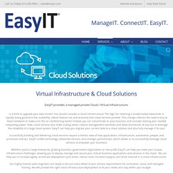 Cloud Computing Services & Solutions in Dublin Ohio - EasyIT