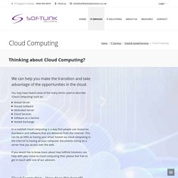 Cloud Computing Services In Essex