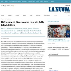 Il Comune di Atzara corre in aiuto della teledidattica - La Nuova Sardegna Nuoro