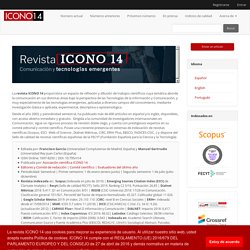 Revista ICONO14 Revista científica de Comunicación y Tecnologías emergentes