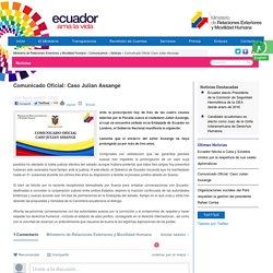 Ministerio de Relaciones Exteriores y Movilidad Humana