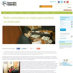 Radio comunitaria: un medio para construir un nuevo país