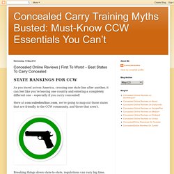 Concealed Carry Training Myths Busted: Must-Know CCW Essentials You Can’t : Concealed Online Reviews