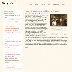 Mary Novik, author of Conceit and Muse
