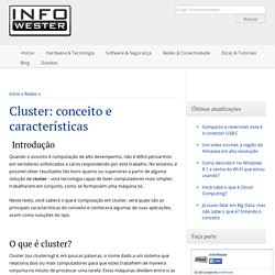 Cluster: conceito e características