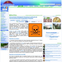 Concentration biologiques de plusieurs polluants de l'environnement dans la population française-Mozilla Firefox